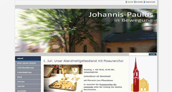 Desktop Screenshot of johannis-paulus-ka.de